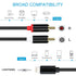 Lightning to RCA Cable Audio Aux Adapter - Stereo Y Splitter for iPhone, iPad, 6FT