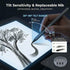 Keopien USI2.0 11,4096 Stylus Pen for Fire Max Levels Pressure Sensitivity,Eraser Button,Fast Charging,Palm