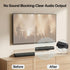 Yibracki HW-S700D Ultra Slim Soundbar Mount Fit Small Sound Bars for TVs, Compact Sound Bar Mount Bracket for Samsung