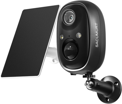 SACUMURT Security Cameras Wireless Outdoor, 2.4GHz WiFi Camera Outdoor Wireless, 2K Cameras for