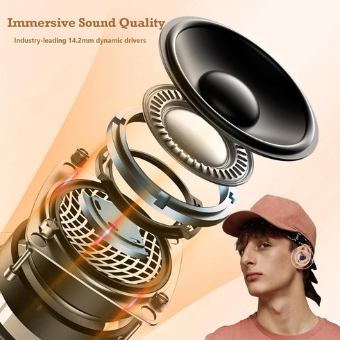 Mini Small Bluetooth Earbuds, Invisible Wireless for Small Ear Canals, Discreet Hidden Earbuds for Small Ears