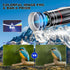 LXSMPWY 64X Zoom Mobile Phone Telephoto Lens with Tripod & Phone Clamp - HD FMC Monocular Lens for Long Distance