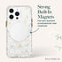 Rifle Paper Co. iPhone 15 Pro Max Case, Cute Floral Pattern, Compatible with MagSafe, 12ft Drop Protection