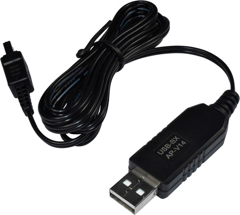HQRP GZ-MG21U GZMG21U USB Charger Compatible with JVC Everio / Camcorder
