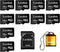 Micro SD Card 128MB Pack of 10, Factory Wholesale Small Capacity for Small Files Only, Not Suitable for Camera, Phone