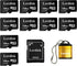 Micro SD Card 128MB Pack of 10, Factory Wholesale Small Capacity for Small Files Only, Not Suitable for Camera, Phone