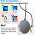 USB 3.0 to Dual HDMI Splitter for 2 Monitor Extended Display, 4K/1080P External Graphics Card for Windows and Mac