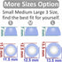 Memory Foam Ear Tips for JBL Tune 230NC TWS Earbuds, Noise Cancelling, 3 Sizes, 3 Pairs, Black - LMS 214