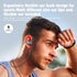 Boean Bluetooth 5.3 Headphones, Wireless with 16 Hours Playtime, IPX7 Waterproof Over Ear Earphones for Sports
