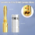 VCELINK Speaker Banana Plugs 6 Pairs, 24K Gold Plated Dual-Screw Type Speaker Connector for Home Theater