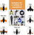 6 PCS Extension Cord Holder, Heavy Duty Cable Organizer Straps for Cords, Hoses, RV, Boat, and Garage