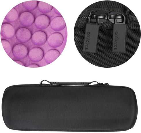co2CREA Hard Travel Case for Ultimate Ears UE MEGABOOM 4/3 Portable Bluetooth Speaker (Ultraviolet Purple)