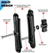 Double Socket Arm, 5.9" Aluminum Alloy Long Arm Compatible with RAM Mount B Size 1" Ball Components