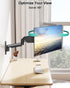 LIFTGO 32 Inch 19.8lbs, 75x75, 100x100, Wall Mount Monitor Arm for Max Computer Screens, Height Adjustable Single
