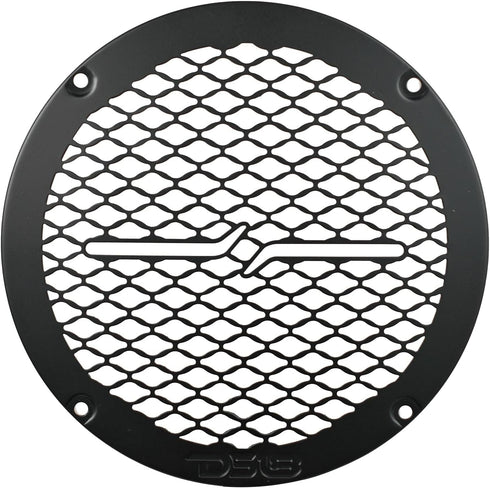DS18 PRO-GRILL6MS/BK 6.5" Slim Metal Mesh Speaker Grill - Universal Fit Protective Cover for 6.5 Inch Speakers