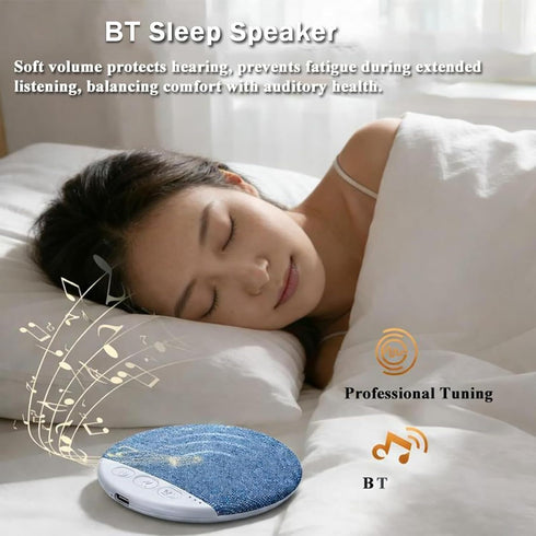 Generic Under Pillow Speaker for Sleep, Bone Conduction Under Pillow Sleep Speaker Timer, Private Bone Conduction