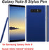 Note 8 S Pen for Samsung Galaxy Note 8, Replacement Stylus Pen for Galaxy Note8 N950 N950F N950FD, Blue Type-C Converter