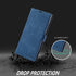 QLTYPRI Samsung Galaxy S22 Ultra Case - Premium PU Leather Cover with Card Holder, Shockproof Flip Wallet Case
