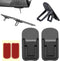 Bewudy 2 Pcs Portable Keyboard Riser, Dual Tilt Angle Adjustment Foldable Laptop Riser,
