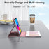 iPad 9th Generation Case with Keyboard, 7 Color Backlit Removable Bluetooth Wireless Keyboard, Pencil Holder (10.2)