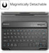 Fintie Folio Keyboard Case for Samsung Galaxy Tab A 8.0 2018 Model SM-T387, Black PU Leather Stand Cover