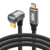 SinLoon USB C to C Cable 100W, U Shaped Back Angled USB-C 3.2 Type C Male to Female Data Extension (3.3ft)
