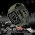 OROBAY Compatible with Apple Watch Band 41mm 40mm 38mm, Rugged Shockproof Strap with Case for iWatch SE2 Series