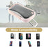 TXEsign MP3 MP4 4" MP3 MP4 (1 Pack) Player Case Bag with Clear Window Travel Carrying Case for Touch Screen Player Case
