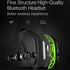 Wireless Earpiece Headset - Noise Cancelling Earbud, Long Talk Time, Handsfree Call, Compatible with Smart Cell Phones,