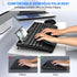 EDJO Set Wireless Keyboard and Mouse Combo, Full-Size Ergonomic Wireless Computer Keyboard with Wrist Rest, Phone