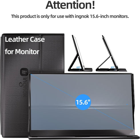 Ingnok YN02D/YN02B Portable Monitor Cover Stand - Applicable to Smart Cover with Ultra-Thin & Ultra-Light Design
