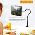 Gooseneck Tablet Stand Kindle Holder for Bed, Adjustable Flexible Arm Clamp Mount Clip Holder for Phone iPad Air Mini |