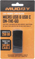 MUDDY 2-in-1 Memory Card Reader for Micro USB & USB-C Devices
