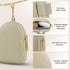 47.24in 1x 2x Phone Crossbody Strap With Wallet Phone Chain Clip And Go strap With zippered pouch clasp Clear Tether