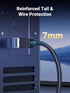 8 30FT, 40Gbps 2000Mhz Cat8 RJ45 PS5 PS4 PS3 30FT UGREEN Cat Ethernet Cable High Speed Braided Network Cord Shielded