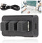 3 Key Macropad, RGB Backlit Programmable Mechanical Keyboard, One Handed USB Shortcut Multifunction Keyboard (Black)