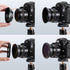 K&F Concept 18 Pieces Filter Ring Adapter Set, Camera Lens Filter Metal Stepping Rings Kit, Black