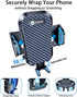 andobil Universal Car Phone Clip Holder, Military Sturdy, Ultra Stable Dashboard Cell Phone Mount for All iPhones
