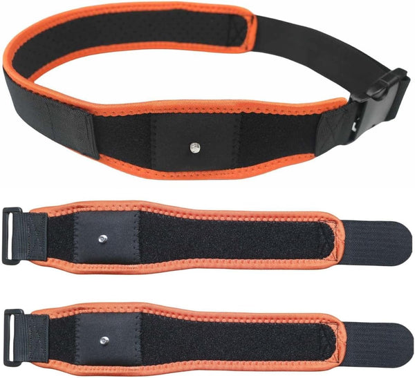 VR Tracker Straps 3 in 1 for Vive Ultimate Tracker, Full Body Tracking Belt for VR Chat, Dance Dash, New Model 2024