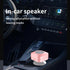 Bizooth Bluetooth Shower Speakers, Suction Cup Mic for Bathroom, Portable Small Wireless Speaker for Outdoor Party