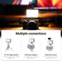 JJC RGB Video Light, 360° Full Color with 24 Effects, 2600mAh Rechargeable LED Camera Light for Photography