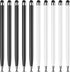 YITIAOXIAOYU 10 PCS Stylus Pen for Touchscreen, Lightweight 2 in 1 Dual-Tip Design,