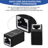 Frienda 10 Pieces RJ45 Coupler, Ethernet Extension Adapter for Cat7/Cat6/Cat5e/Cat5 Network Cable