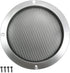 Fielect 2Pcs 6.5" Speaker Grill Cover Mesh Decorative Circle SubWoofer Grill Cover with 8 Screws, Silver Metal Trim