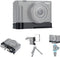 ZV-1F Camera Metal Grip Extension Bracket with Mic Cold Shoe Mount for Sony ZV-1F ZV-1II, Vlog Accessory