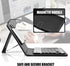 VBESTLIFE Bluetooth Keyboard Sleeve, Universal Sleeve with Stand for 4.5''-6.8'' Cellphones (Black)