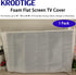 Foam Flat Screen TV Cover - Fits Up to 70"L x 42"W for Protection During Storage or Moving