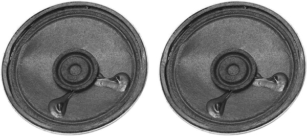 DMiotech 2 Pack 2W 8 Ohm 50mm Diameter DIY Magnetic Speaker, Round Shape Internal Replacement Loudspeaker