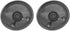 DMiotech 2 Pack 2W 8 Ohm 50mm Diameter DIY Magnetic Speaker, Round Shape Internal Replacement Loudspeaker