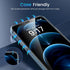 Fotbor iPhone 12 Pro Max Screen Protector & Camera Lens Protector, 3+3 Pack, HD Clear, Tempered Glass, Easy Install,